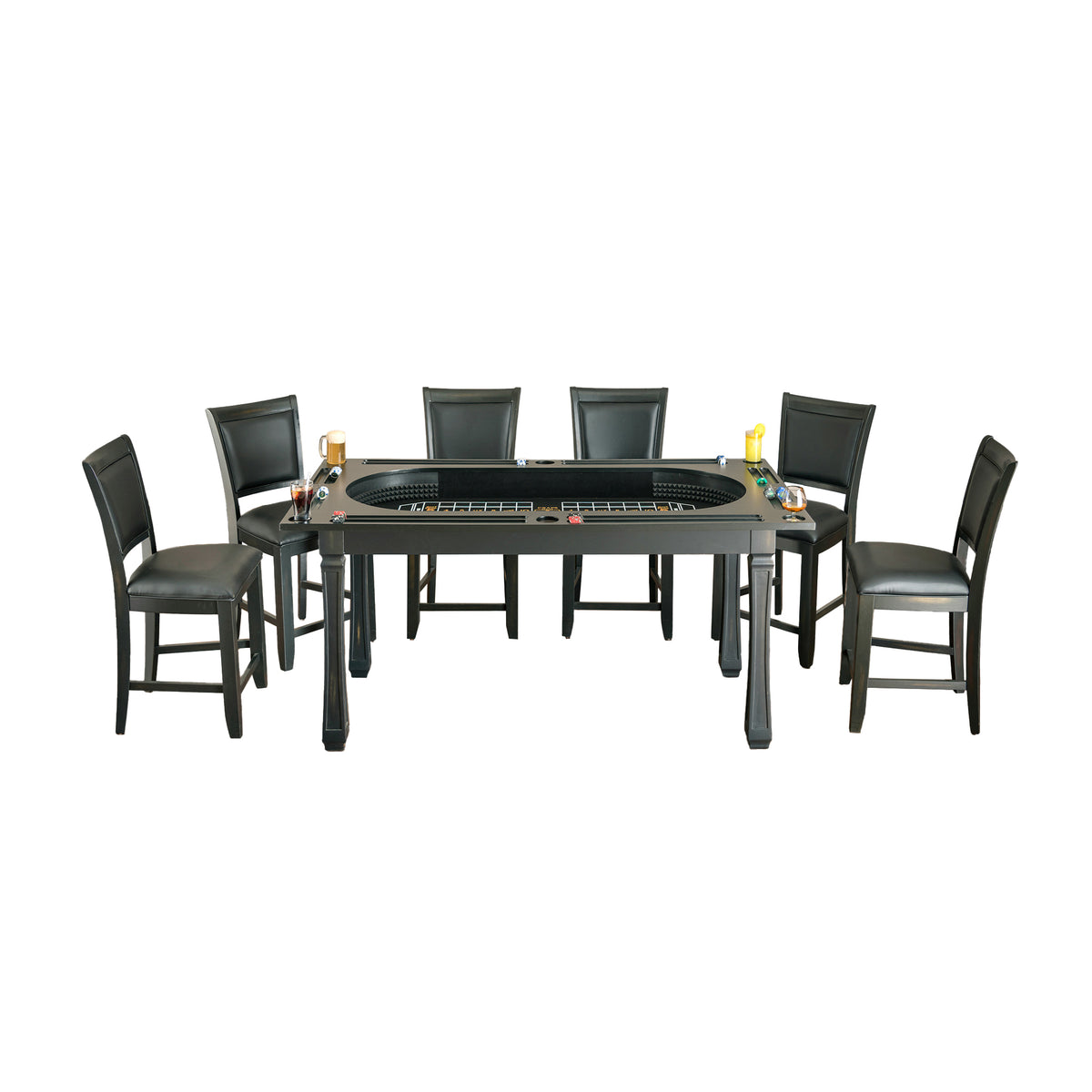 Burlington 7 Piece Flip Top Game Set — The Great Escape