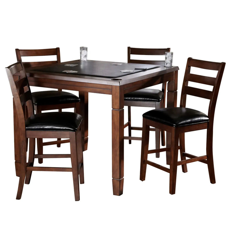 Picture of Rosa Flip Top Game Table with four stools