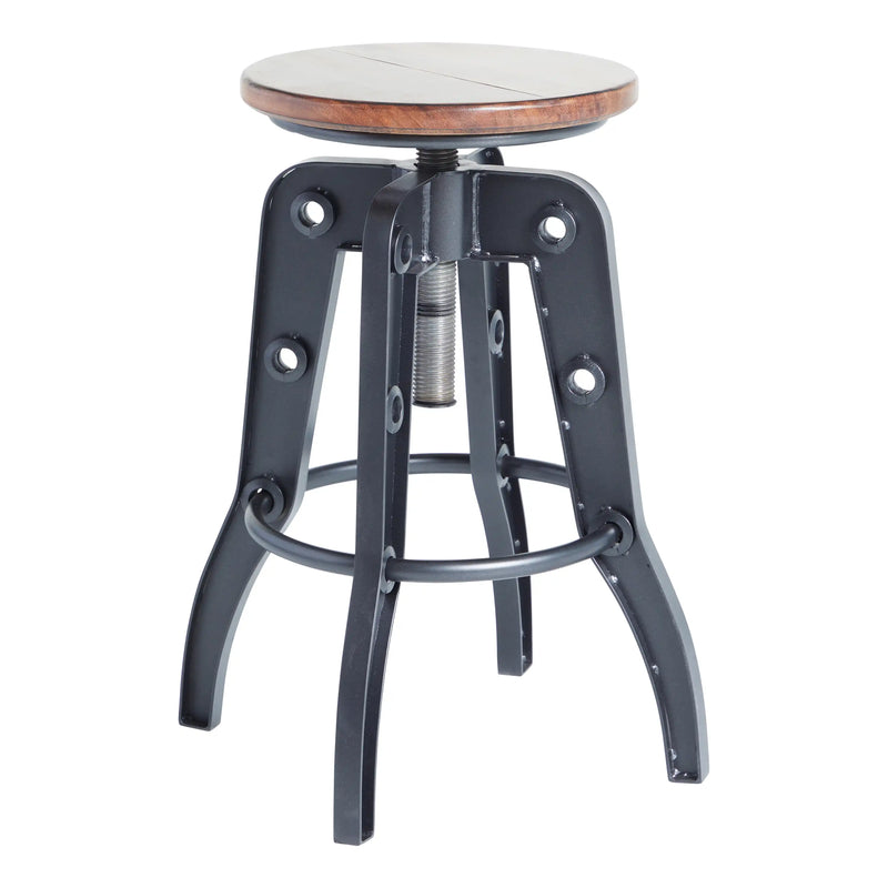 Durango 24-30 Inch Adjustable Industrial Stool - The Great Escape