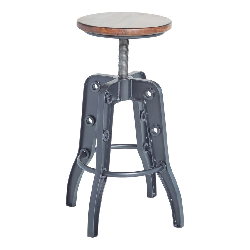 Durango 24-30 Inch Adjustable Industrial Stool - The Great Escape