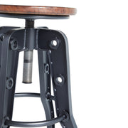 Durango 24-30 Inch Adjustable Industrial Stool - The Great Escape
