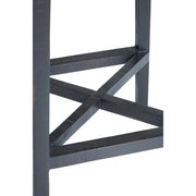 Woodland 30" Wood Barstool in Black - The Great Escape