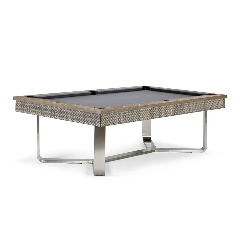 8' Brunswick The Bali Pool Table Grey Teak - The Great Escape