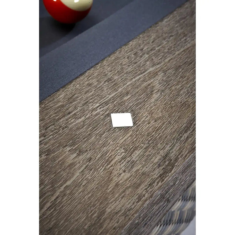 8' Brunswick The Bali Pool Table Grey Teak - The Great Escape