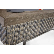 8' Brunswick The Bali Pool Table Grey Teak - The Great Escape