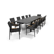 Capri 13 Piece Sling Dining Group - The Great Escape