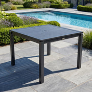 Capri 42" Square Slat Dining Table - The Great Escape