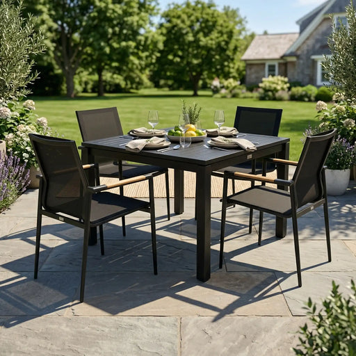Capri 5 Piece Sling Dining Group - The Great Escape