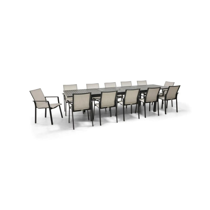 Mila 13 Piece Sling Dining Group - The Great Escape