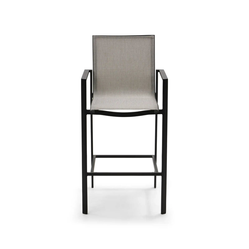 Mila Grey Sling Barstool - The Great Escape
