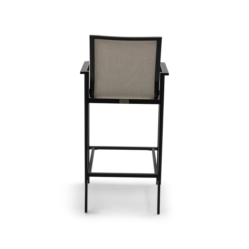 Mila Grey Sling Barstool - The Great Escape