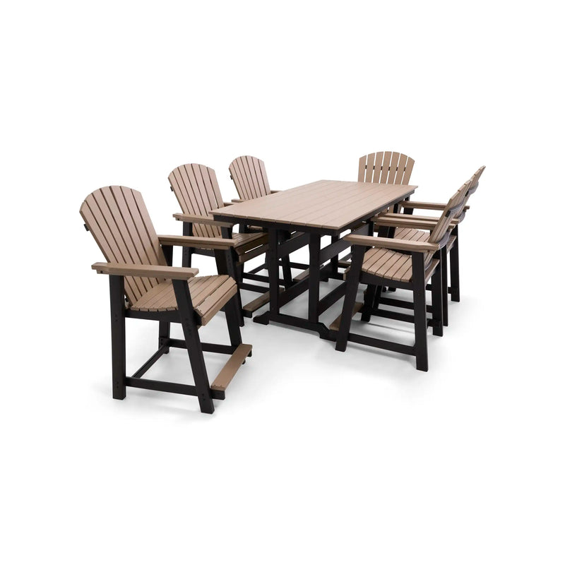 Waverly 7 Piece Counter Height Group - The Great Escape