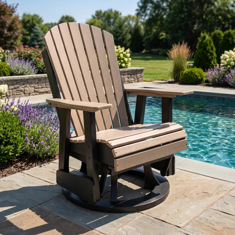 Waverly Adirondack Swivel Glider - The Great Escape