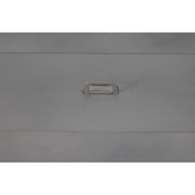 30" x 60" Inch Rectangle Concrete Faux Aluminum Firepit With Lid - The Great Escape