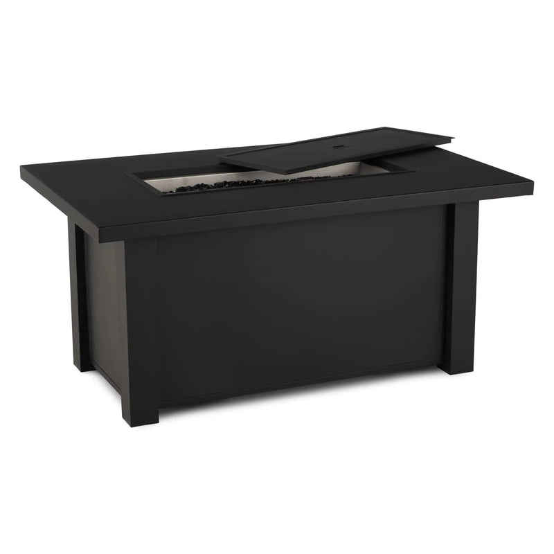 Picture of 32" X 50" Black Fire Table W/ Lid