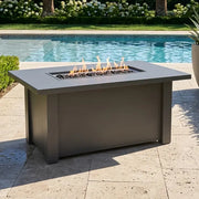 Picture of 32" X 50" Graphite Fire Table W/ Lid