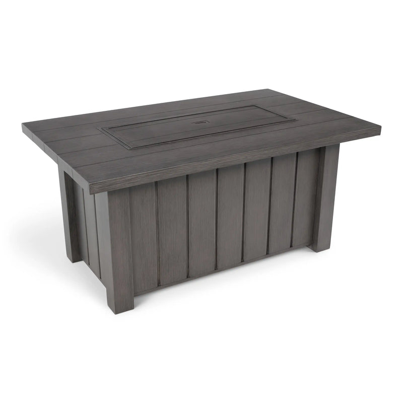 32"x50" Soho Smoke Fire Table W/ Lid - The Great Escape