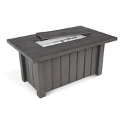 32"x50" Soho Smoke Fire Table W/ Lid - The Great Escape