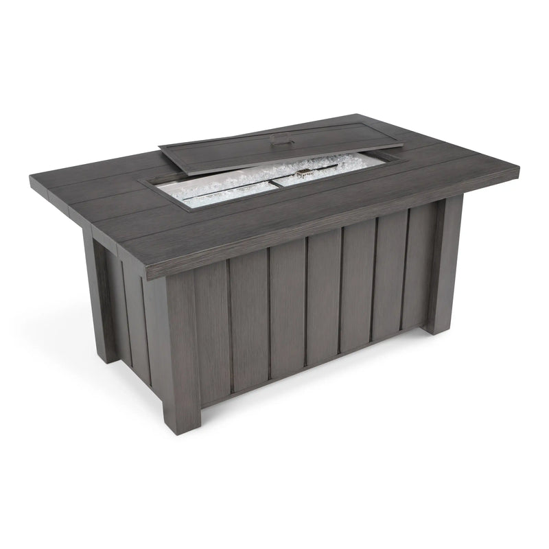 32"x50" Soho Smoke Fire Table W/ Lid - The Great Escape