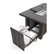 32"x50" Soho Smoke Fire Table W/ Lid - The Great Escape