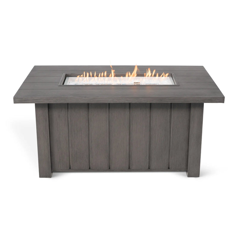 32"x50" Soho Smoke Fire Table W/ Lid - The Great Escape