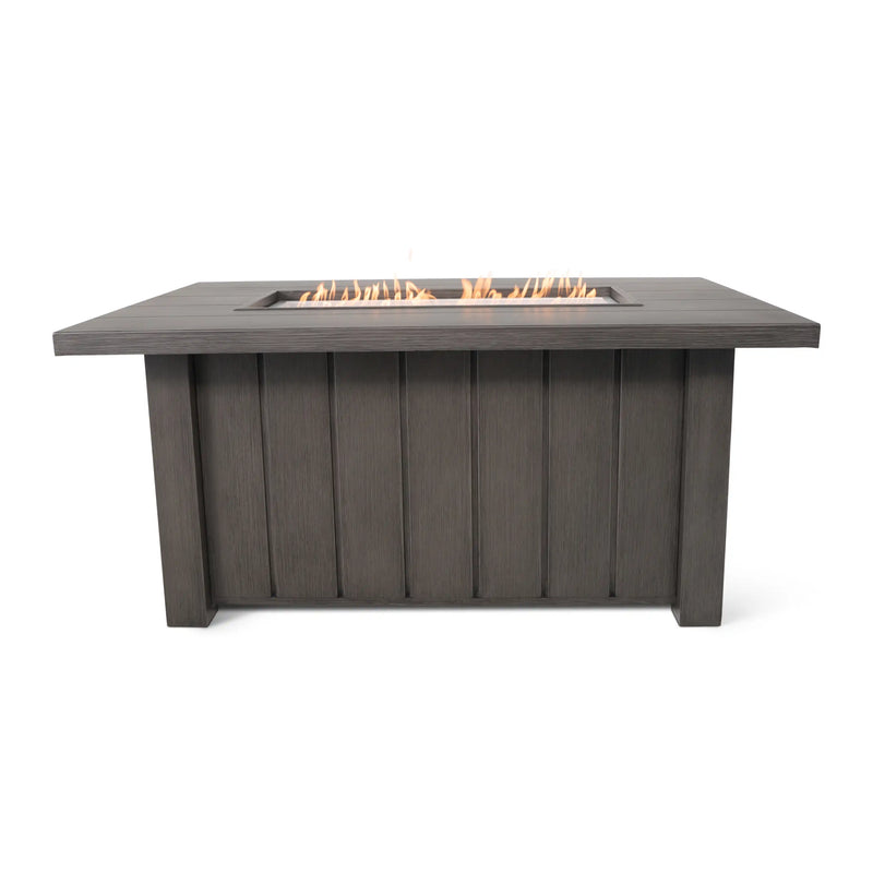 32"x50" Soho Smoke Fire Table W/ Lid - The Great Escape