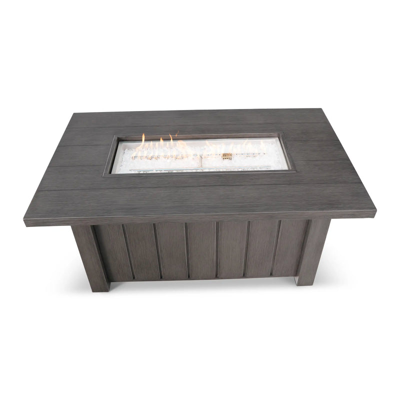 32"x50" Soho Smoke Fire Table W/ Lid - The Great Escape