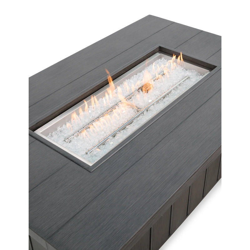 32"x50" Soho Smoke Fire Table W/ Lid - The Great Escape