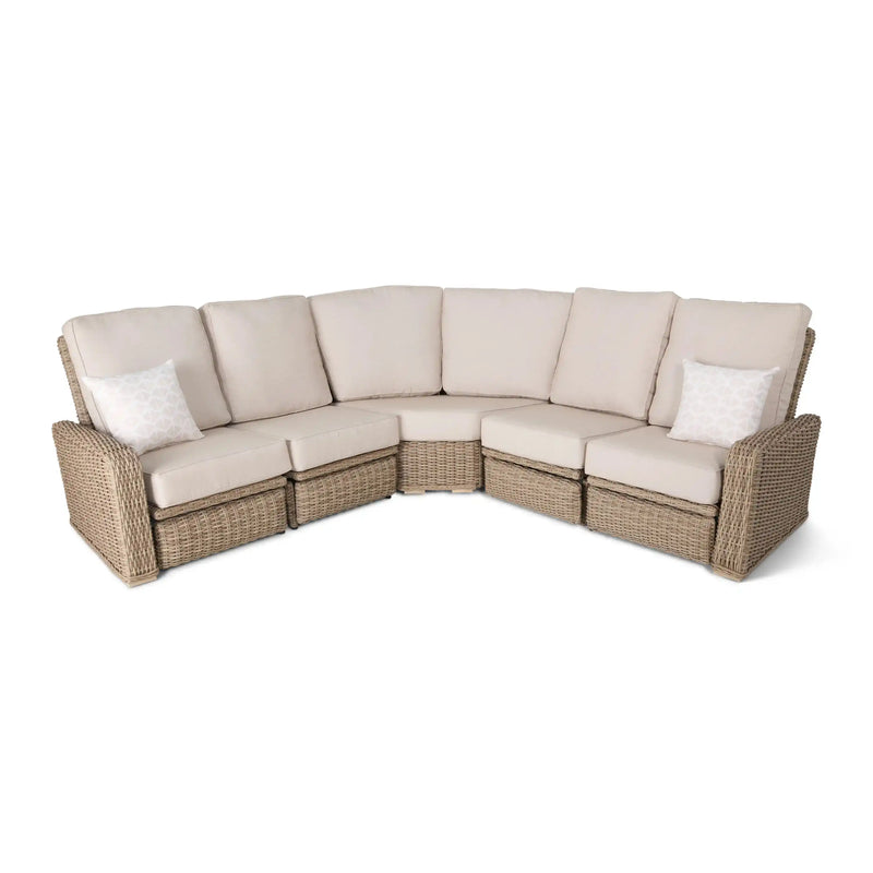 Naples 5 Piece Reclining Sectional Group - The Great Escape