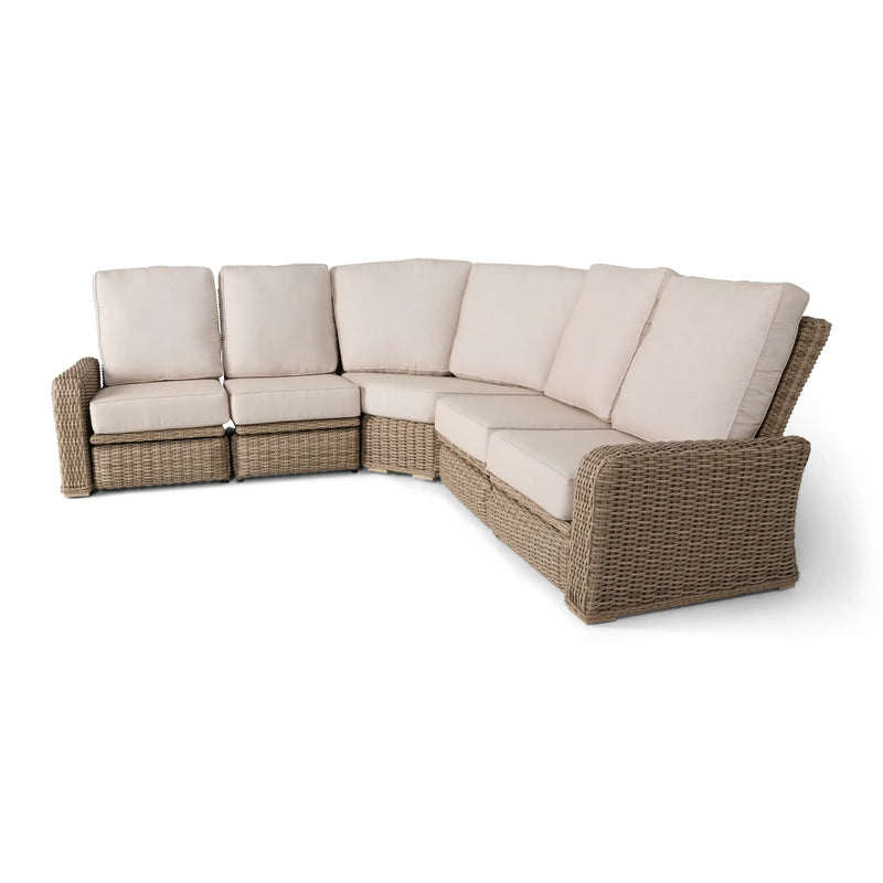 Naples 5 Piece Reclining Sectional Group - The Great Escape