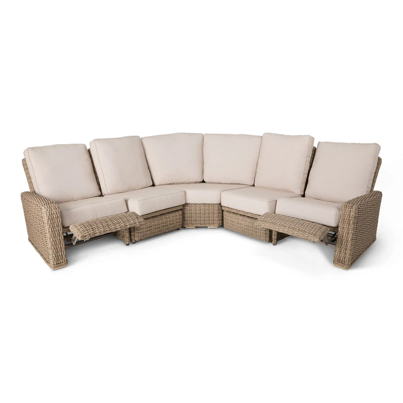 Naples 5 Piece Reclining Sectional Group - The Great Escape