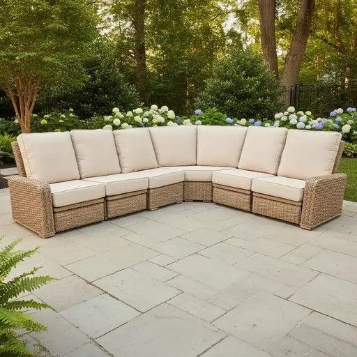 Naples 6 Piece Reclining Sectional Group - The Great Escape