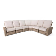 Naples 6 Piece Reclining Sectional Group - The Great Escape