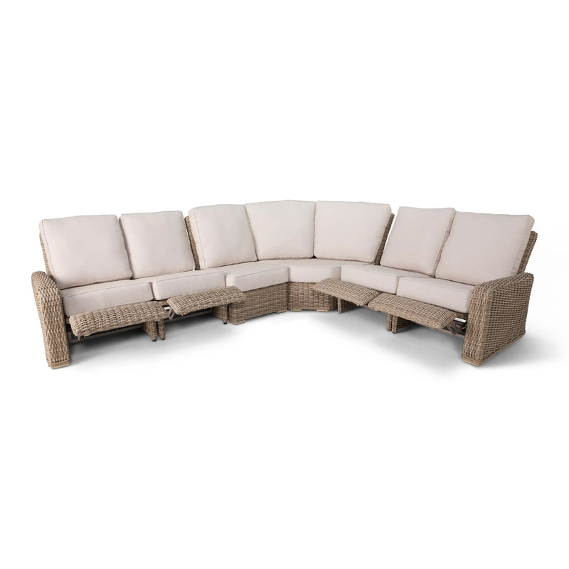 Naples 6 Piece Reclining Sectional Group - The Great Escape