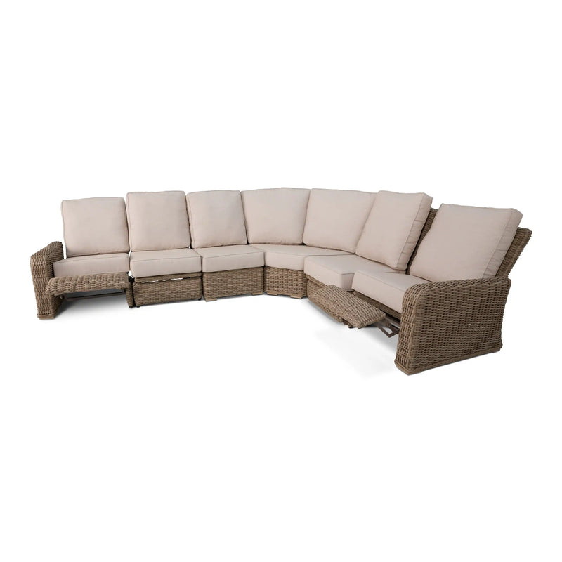 Naples 6 Piece Reclining Sectional Group - The Great Escape