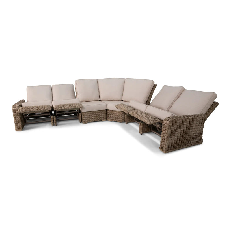 Naples 6 Piece Reclining Sectional Group - The Great Escape