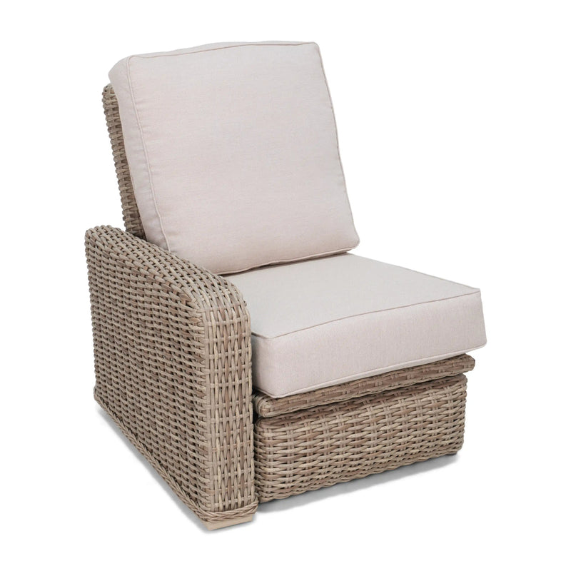 Naples RAF Woven Cushioned Recliner Section - The Great Escape