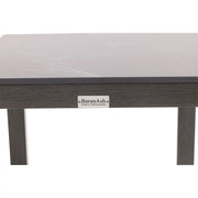 22" Square Stone Top End Table - The Great Escape