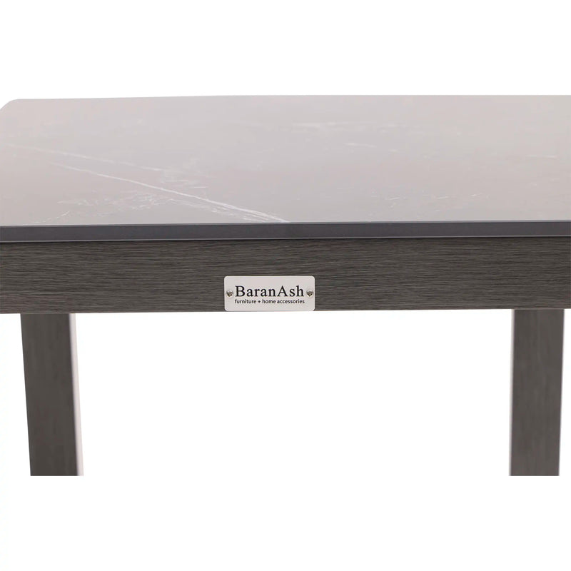 22" Square Stone Top End Table - The Great Escape