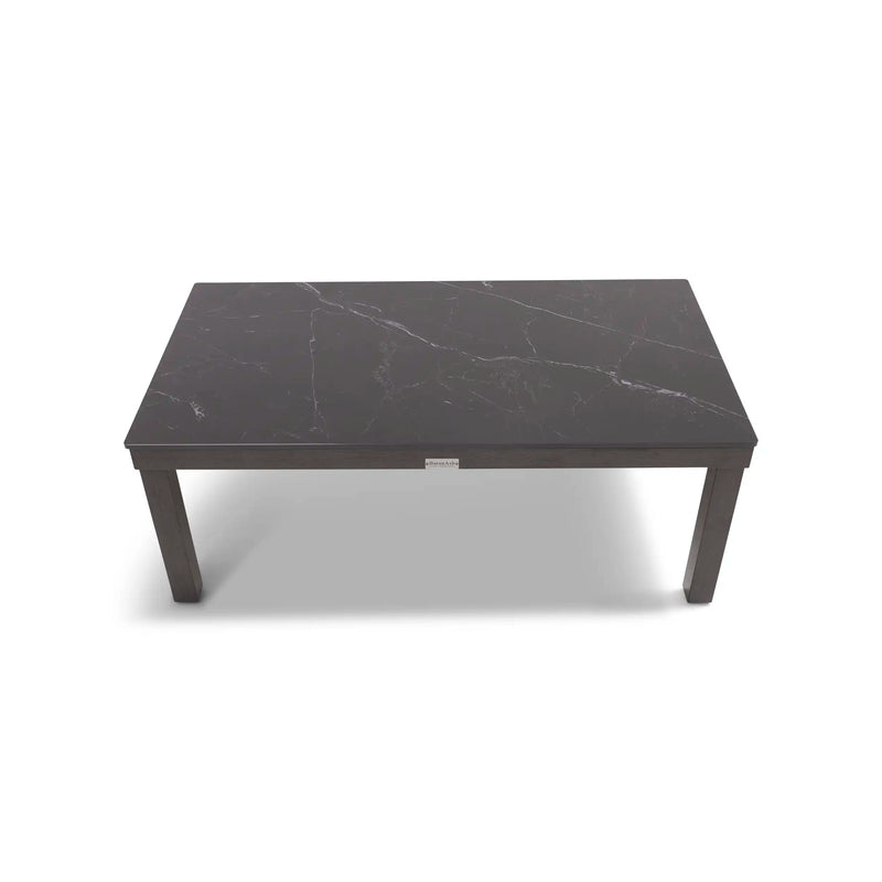 22"x44" Rectangle Stone Top Coffee Table - The Great Escape