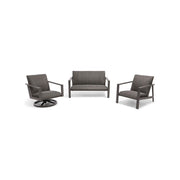 Parker 3 Piece QDF Loveseat Group - The Great Escape