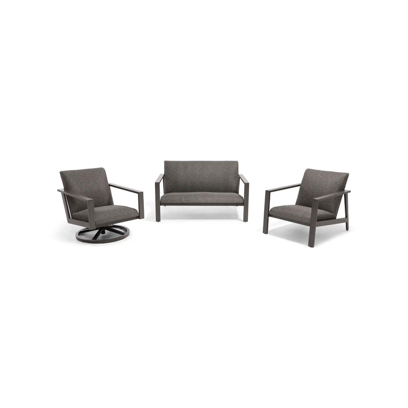 Parker 3 Piece QDF Loveseat Group - The Great Escape