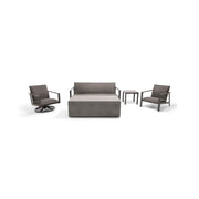 Parker 5 Piece QDF Sofa Firepit/Chat Group - The Great Escape