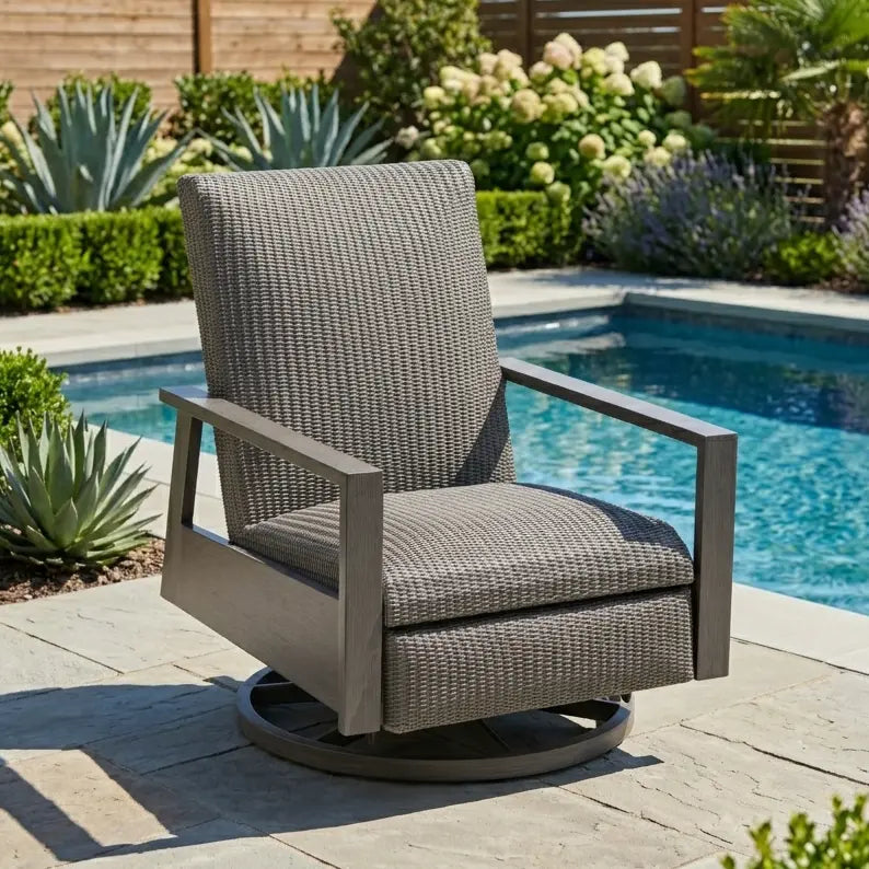 Parker QDF Woven Swivel Recliner - The Great Escape