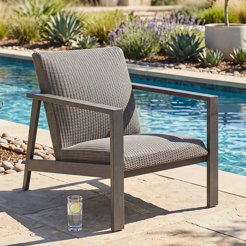 Parker QDF Woven Lounge Chair - The Great Escape