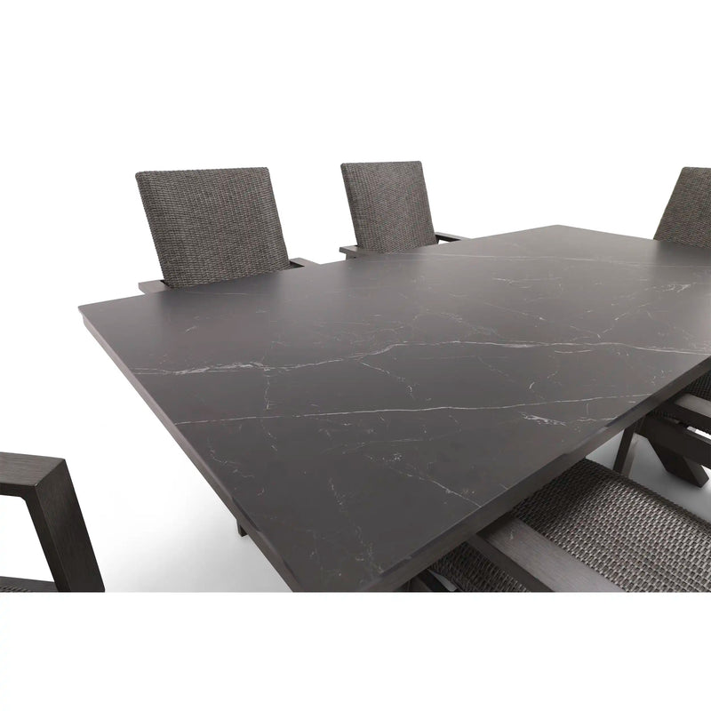 Parker QDF Woven 7 Piece Dining Group - The Great Escape