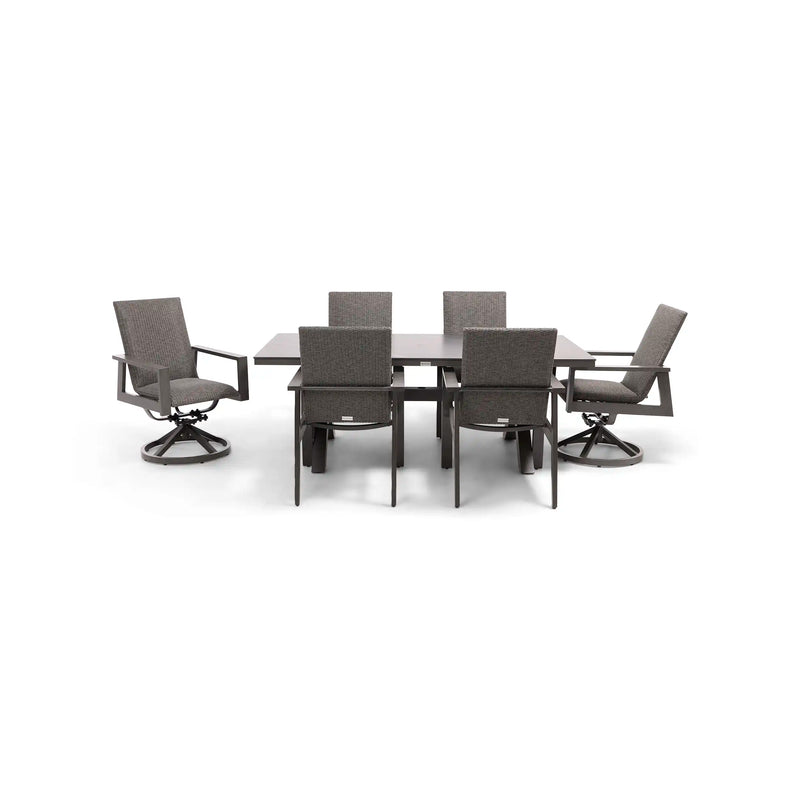 Parker QDF Woven 7 Piece Dining Group - The Great Escape