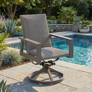 Parker QDF Woven Dining Swivel Rocker - The Great Escape