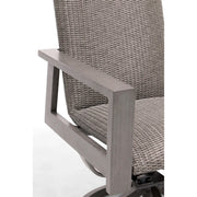 Parker QDF Woven Dining Swivel Rocker - The Great Escape