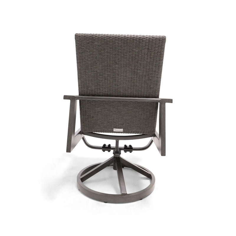 Parker QDF Woven Dining Swivel Rocker - The Great Escape